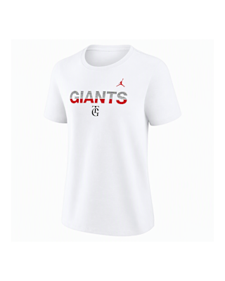 Jordan Brand x Yomiuri Giants Tシャツ Tokyo Yomiuri Giants x Jordan Exclusive Collection Women's T-Shirt